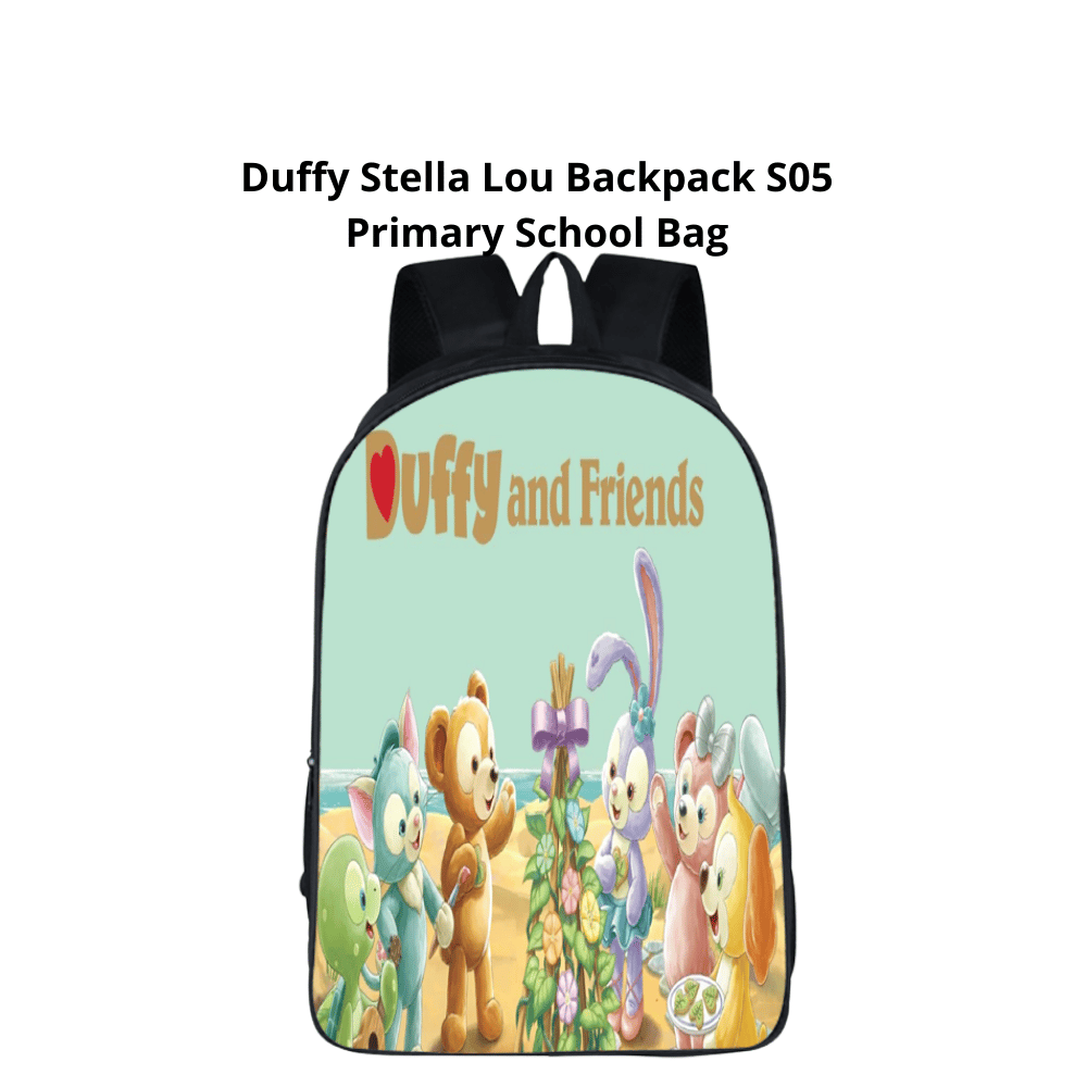 Lightweight kids school bag with bunny cartoon style