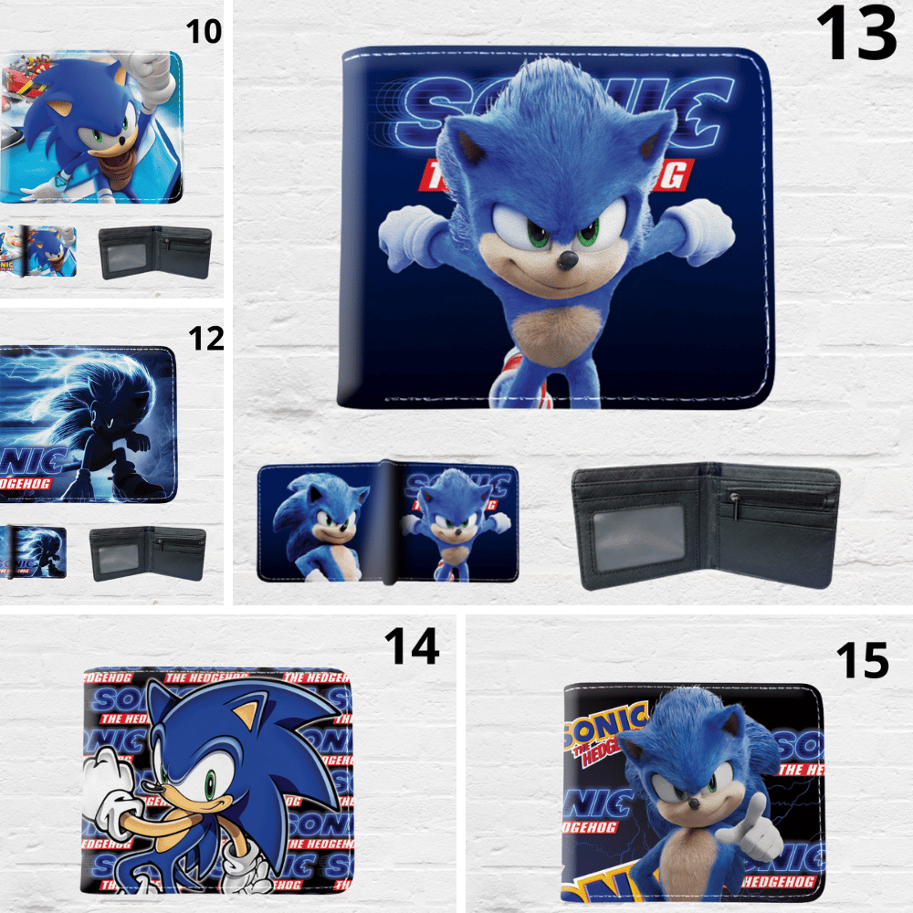 Cartoon speed-hero style kids short wallet