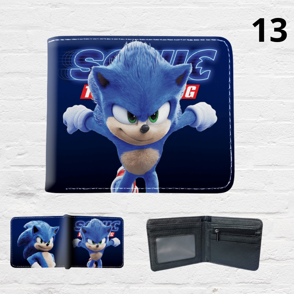 Lightweight cartoon-style wallet for kids and teens