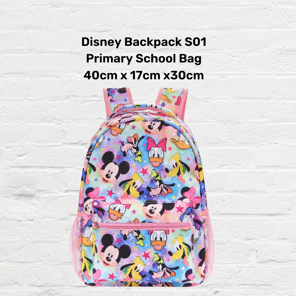 Cute animal and princess theme school backpack for kids