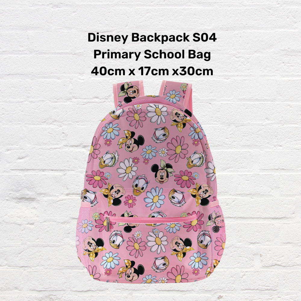 Colorful character-inspired backpack for boys and girls