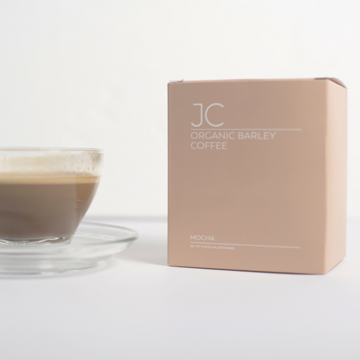 Mocha flavored barley coffee drink for daily beverage