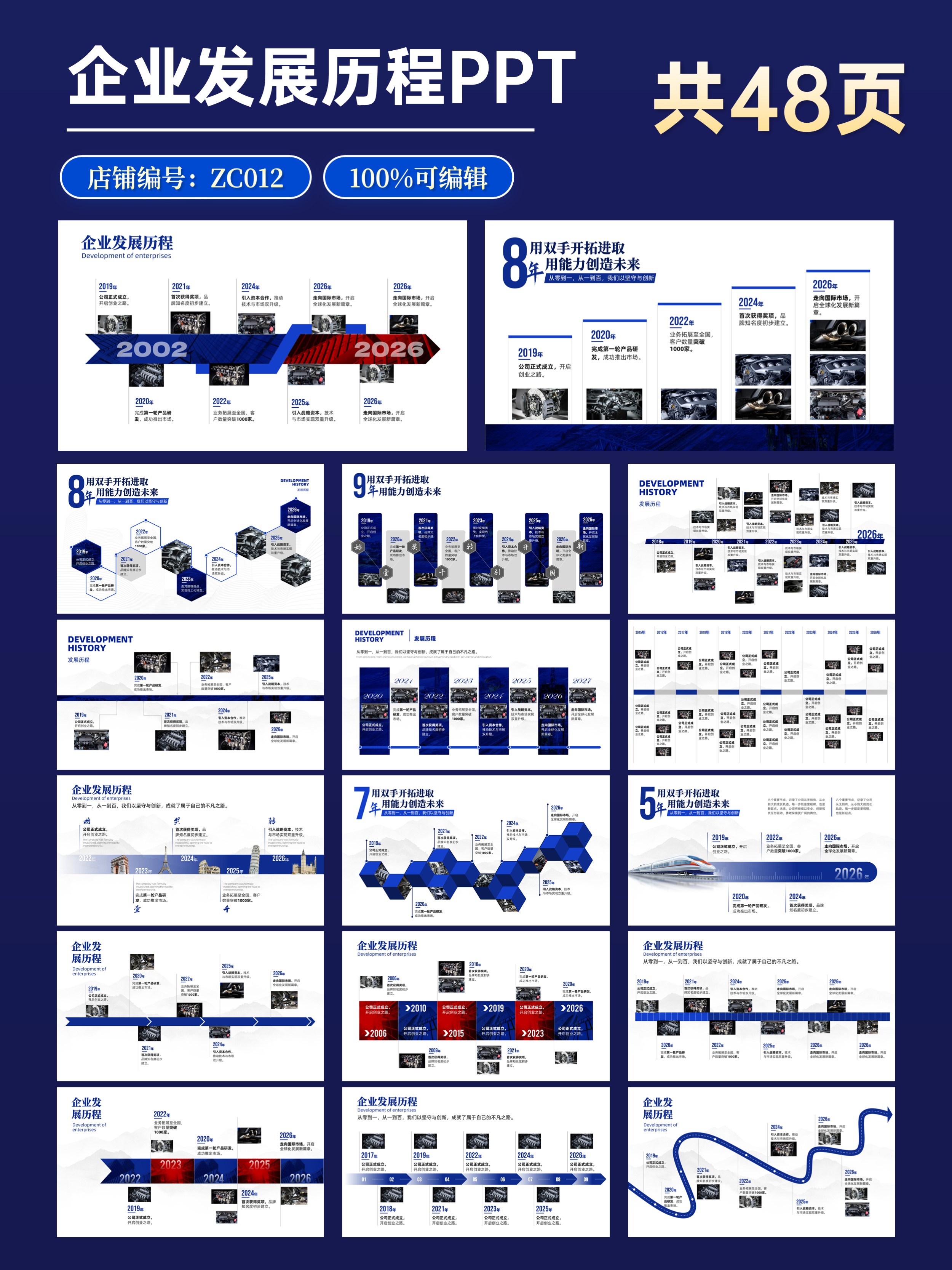 Enterprise development PPT-blue - Payhip