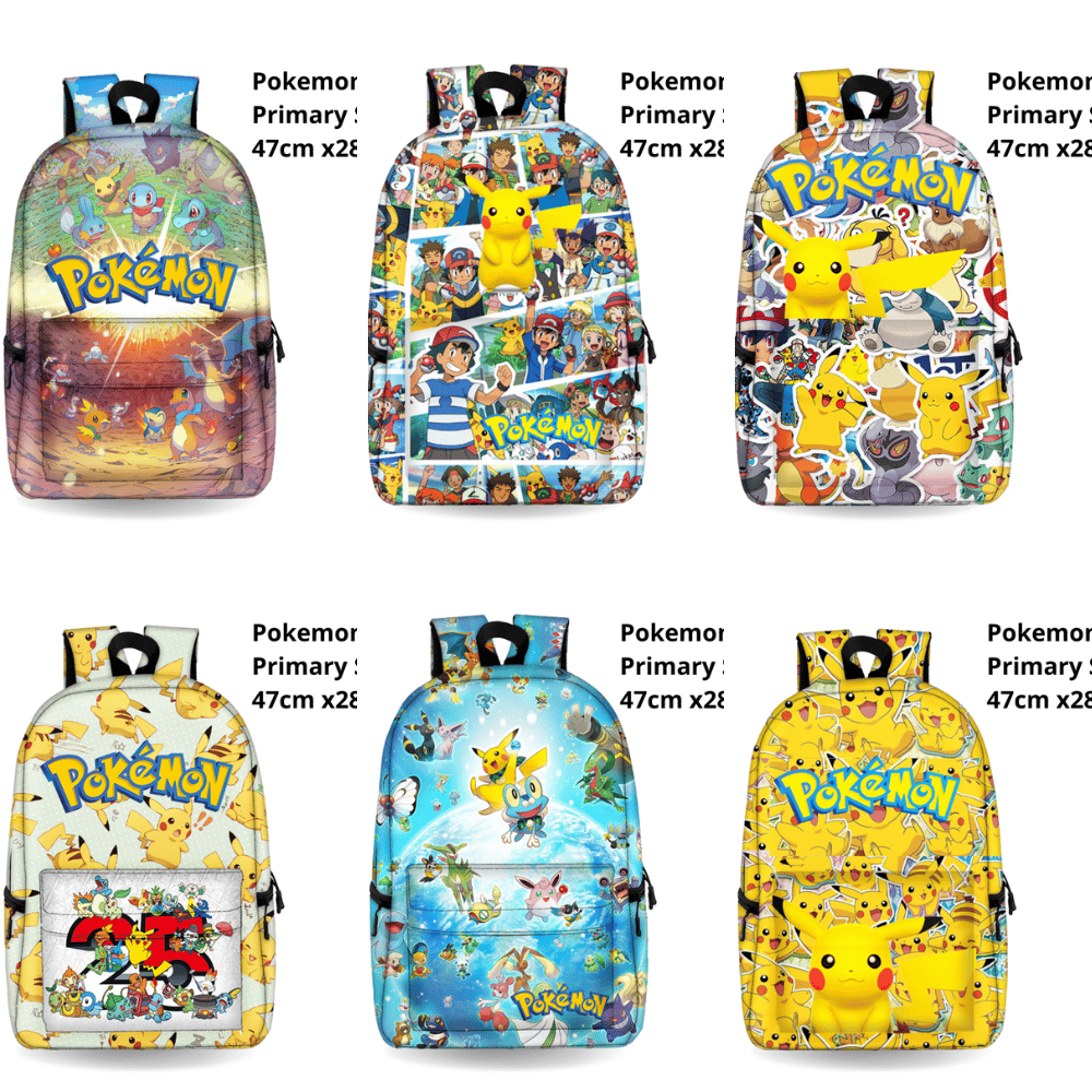 Children’s cartoon-style backpack with playful design