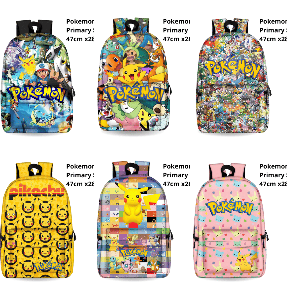 Fun creature-themed school bag for boys and girls