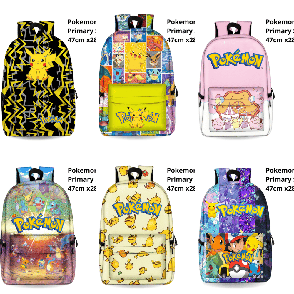 Kids cartoon monster-style backpack for primary school