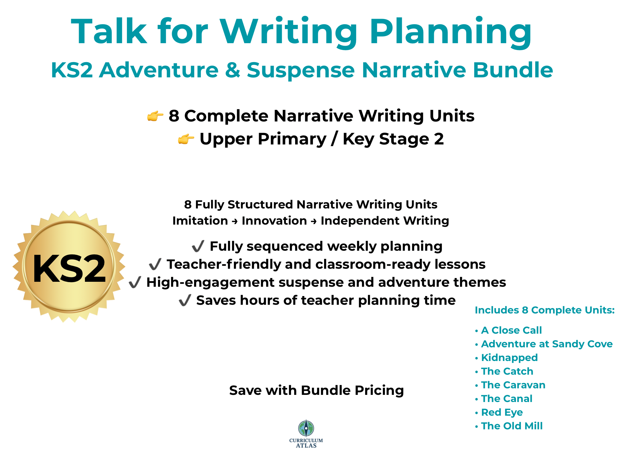 Talk for Writing KS2 Narrative Writing Bundle | 8 Complete Adventure ...