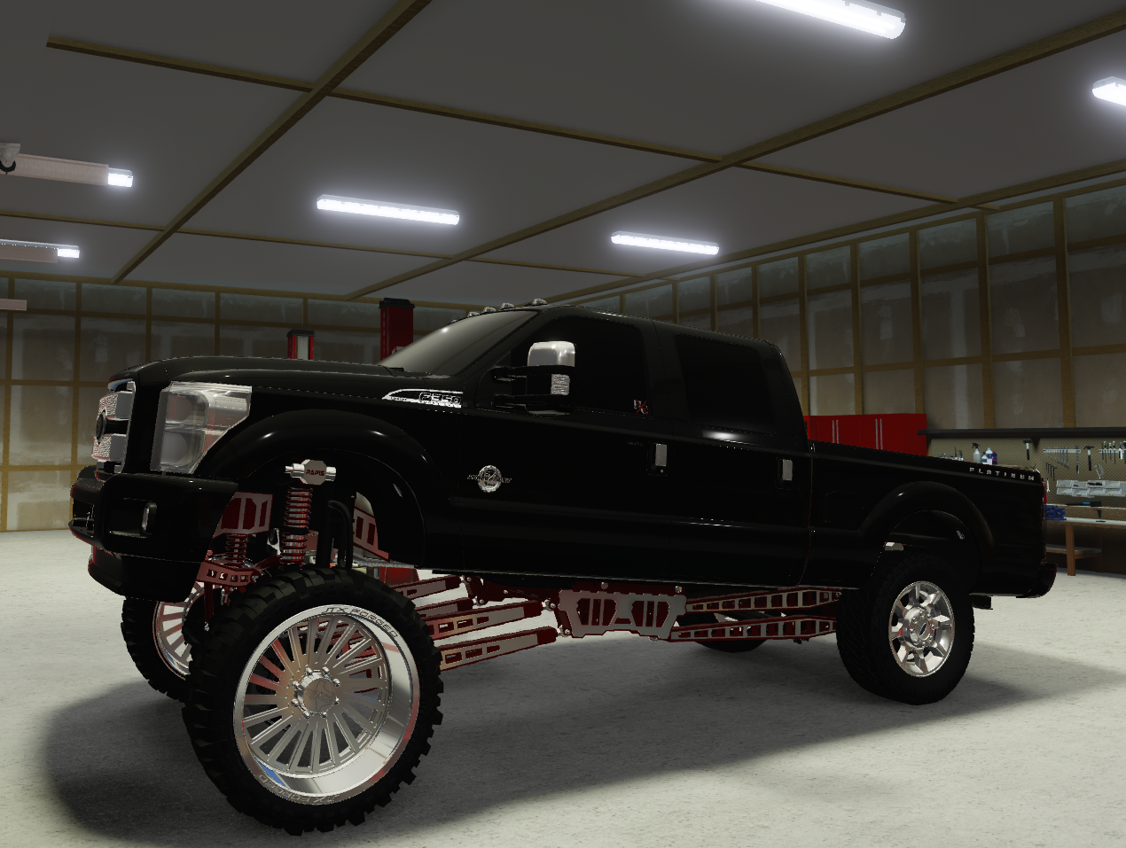 Squatted Ford Rager '15 Ford F-350 Lariat Platinum Squat Rig - Payhip