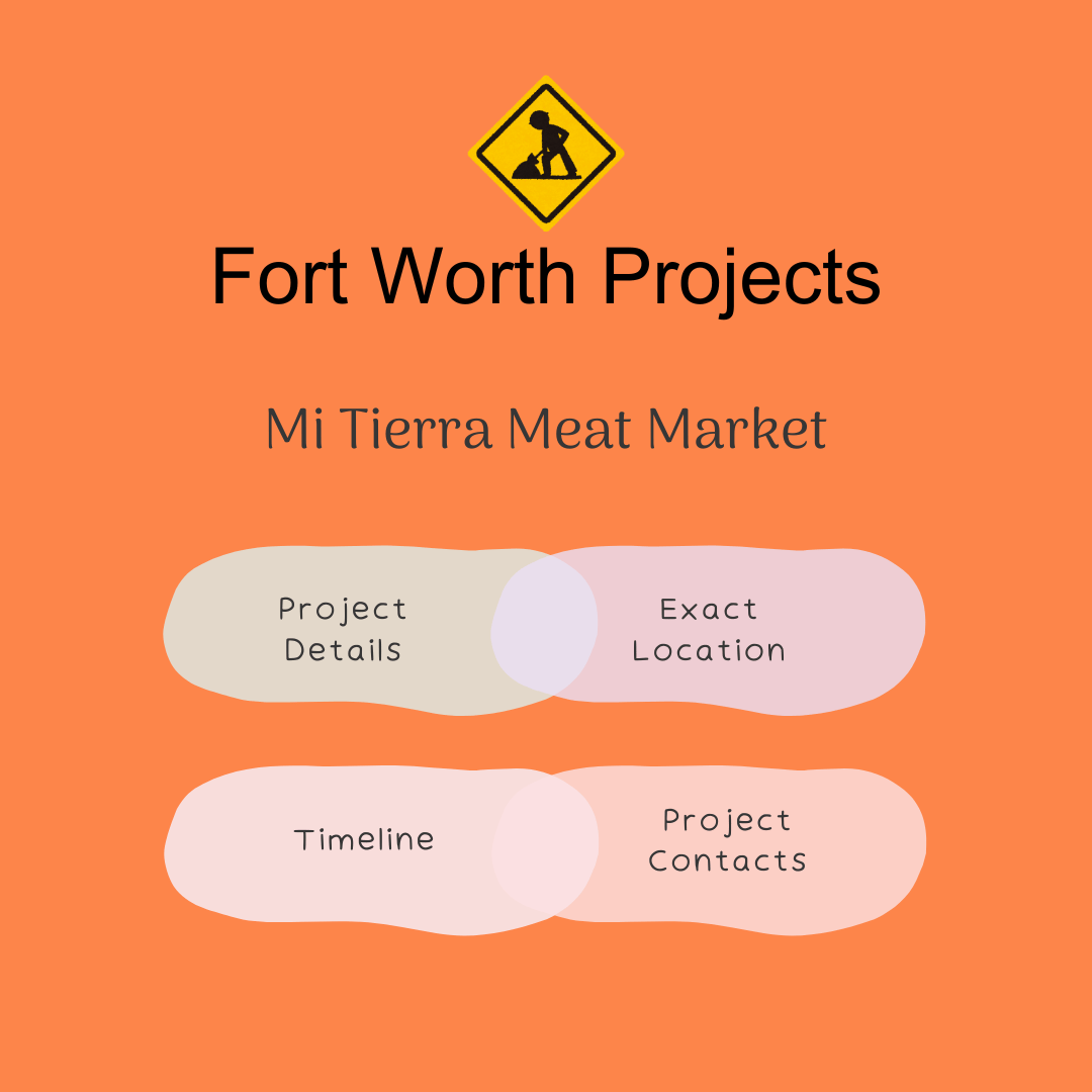 Mi Tierra Meat Market construction report.