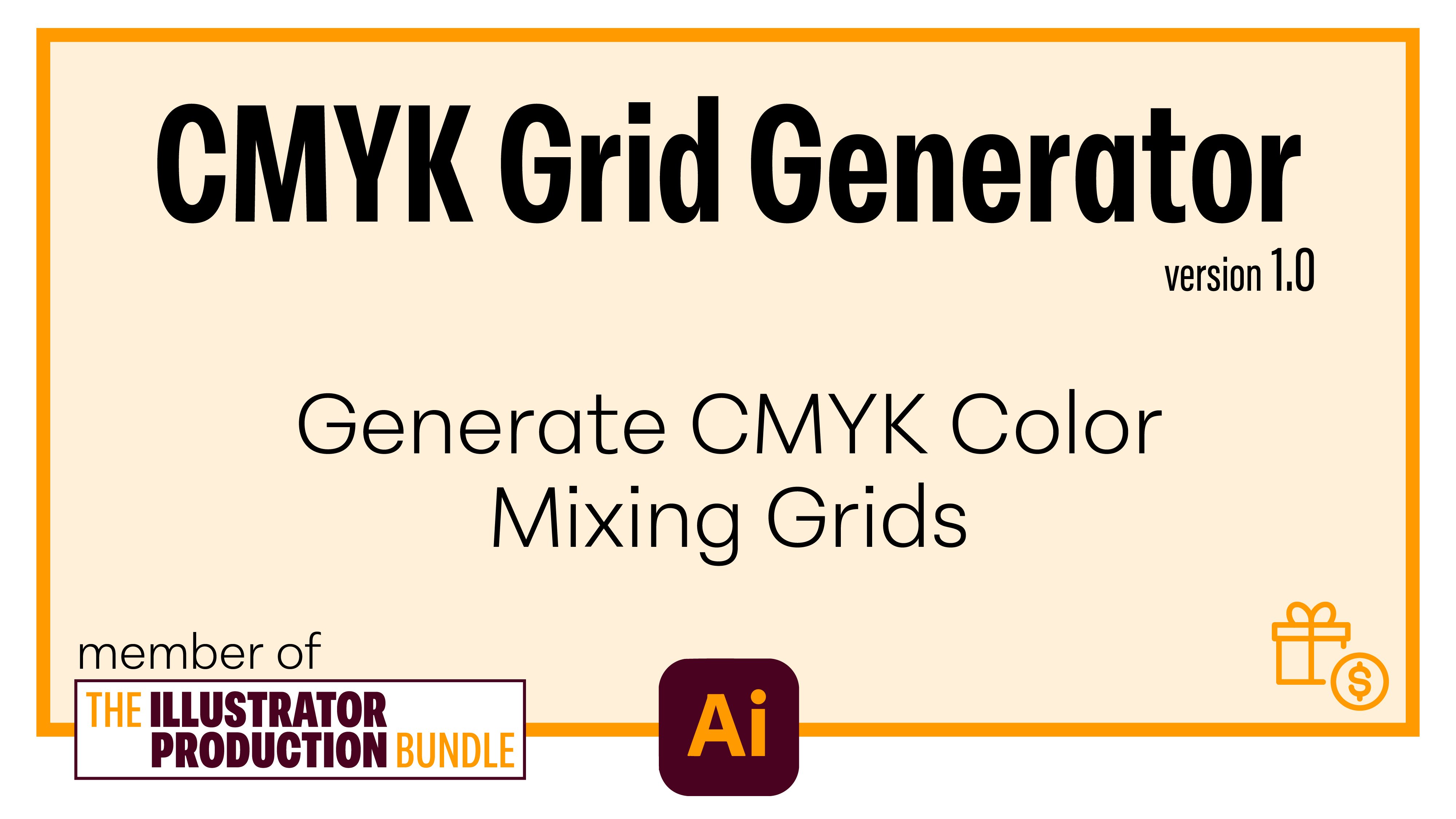 CMYK Grid Generator 1.0 - Payhip