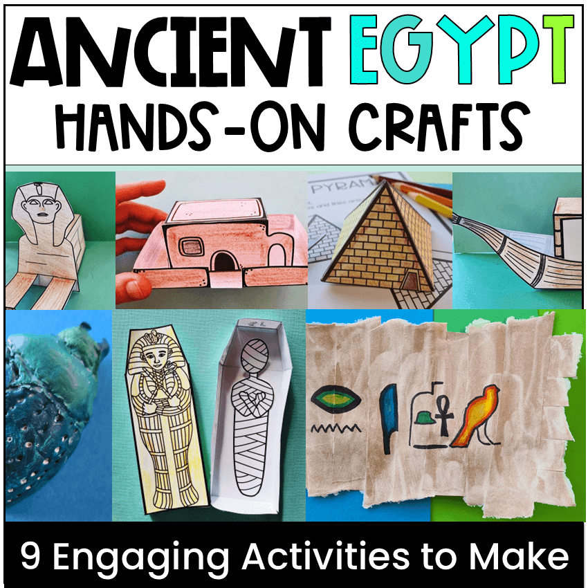 Ancient Egypt Hands-on Art Craft Project Activities 2nd, 3rd,4th,5th ...