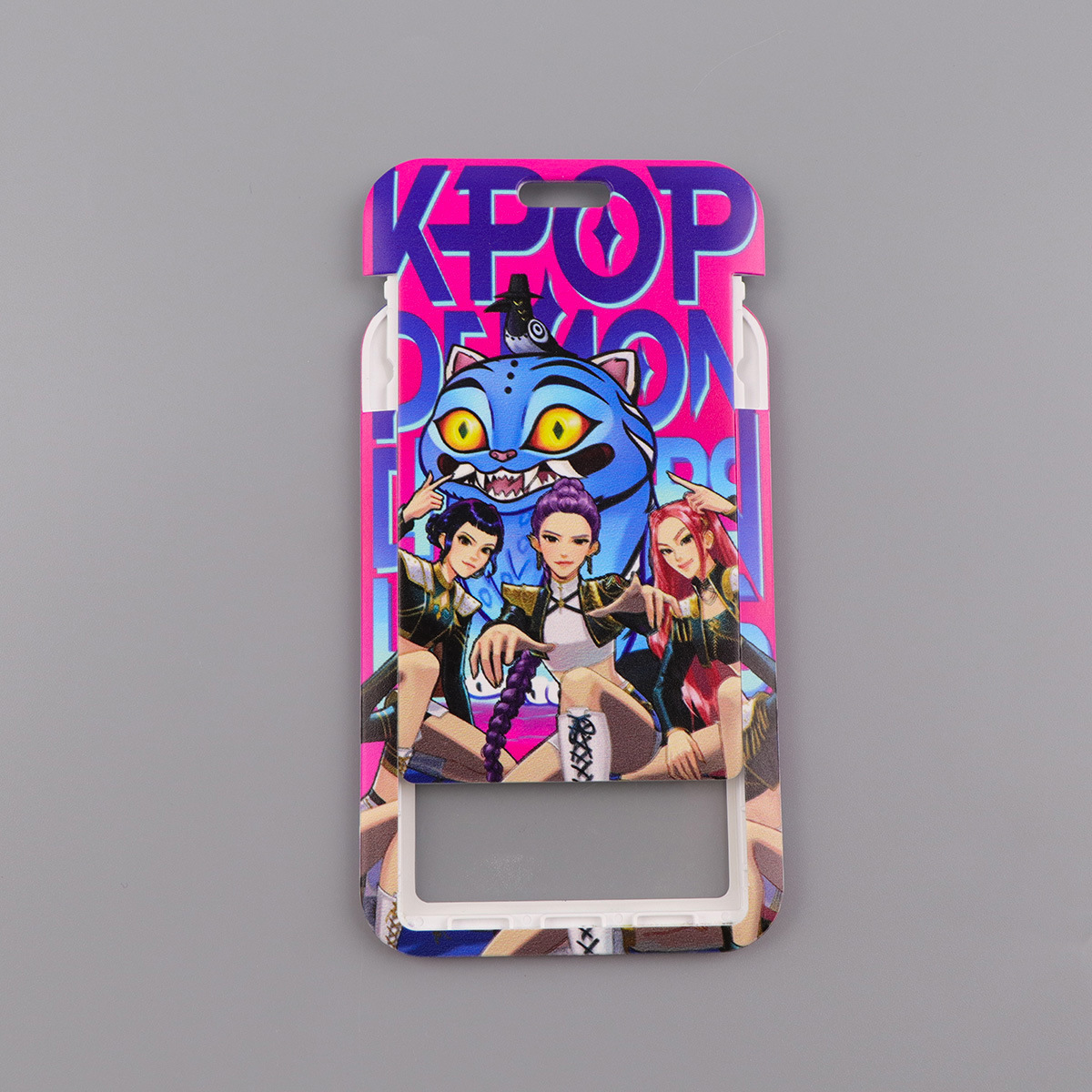 Stylish Kpop demon hunter strap lanyard with badge holder