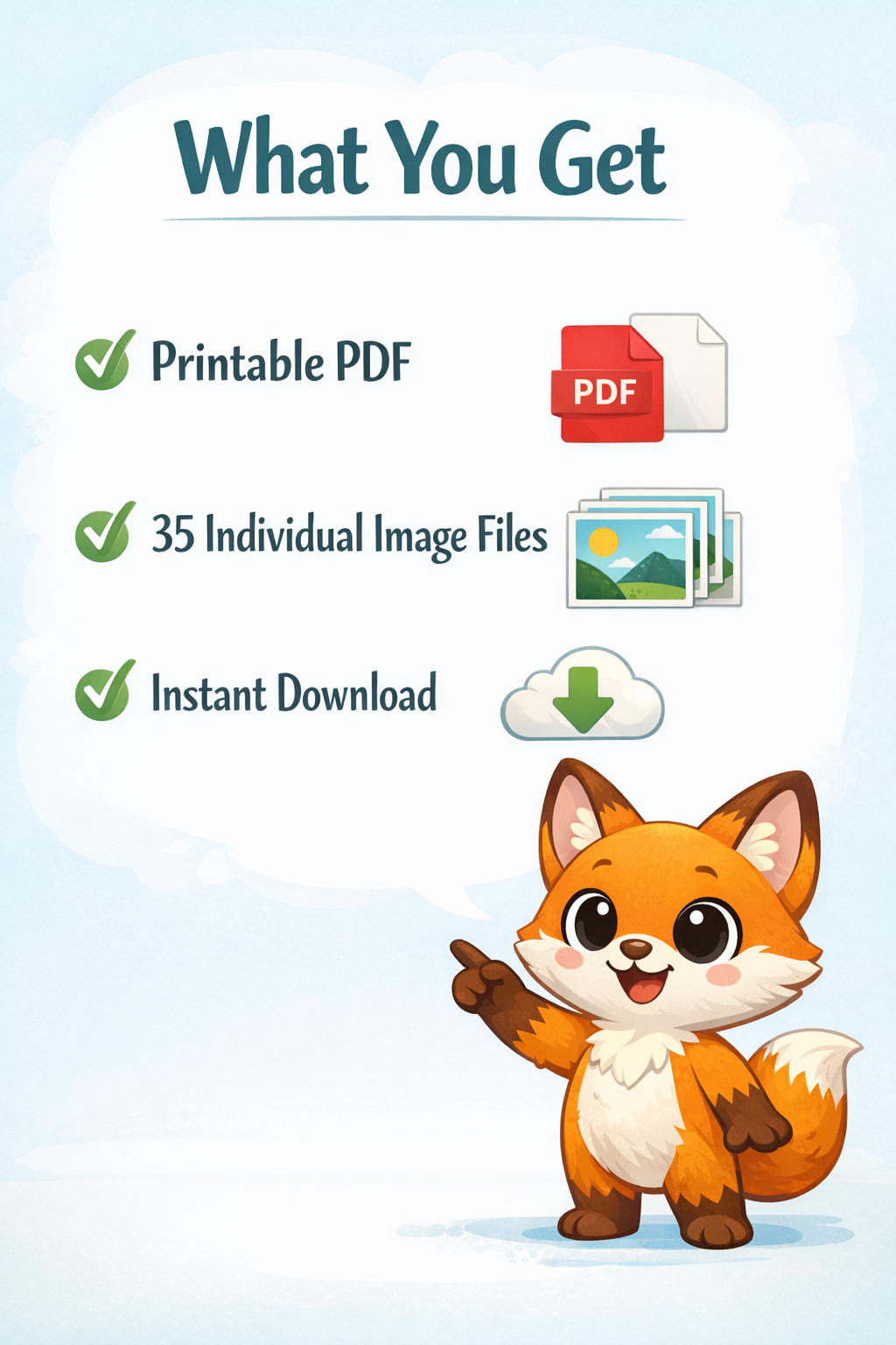 Cute Animals Coloring Book for Kids – 35 Pages of Calm, Fun & Creativity