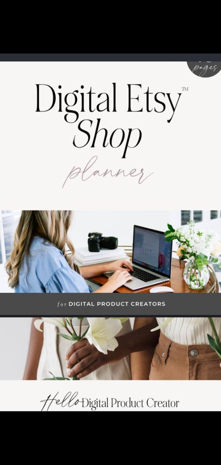 Digital Etsy shop planner - Payhip