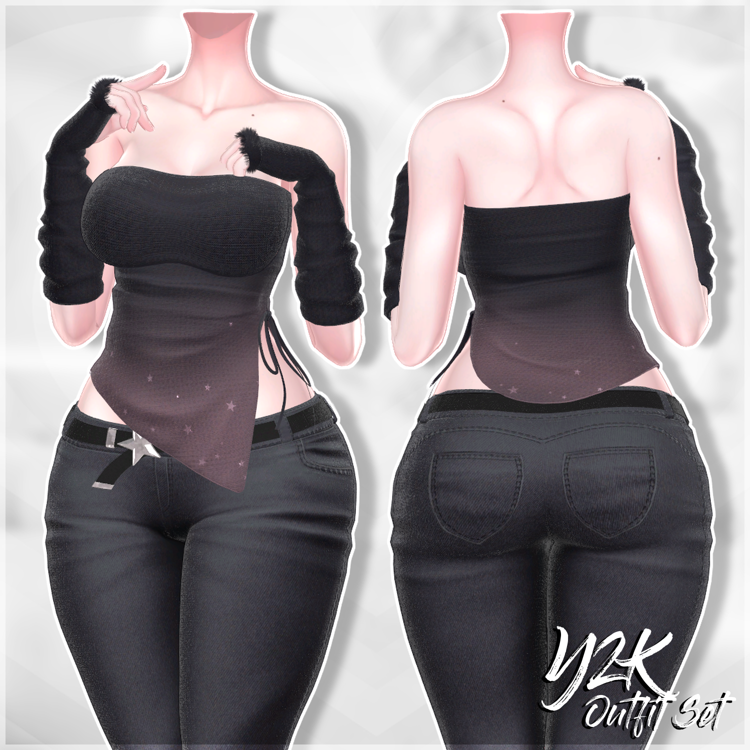Y2K Outfit Set [ VR-BASE EGIRL RIGGED ] - Payhip