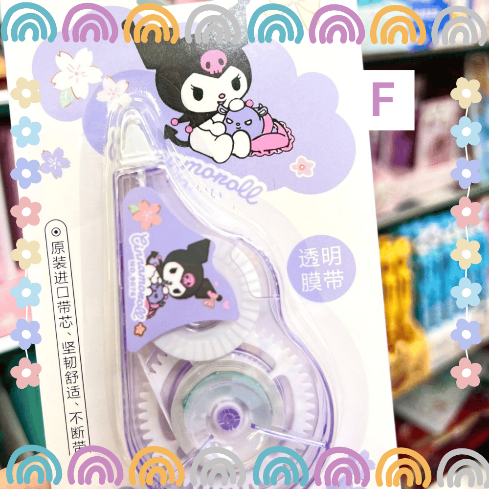Cute kids correction tape for school stationery set