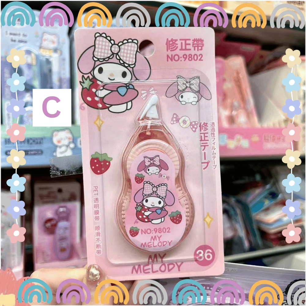 Kids novelty correction tape with cute character style