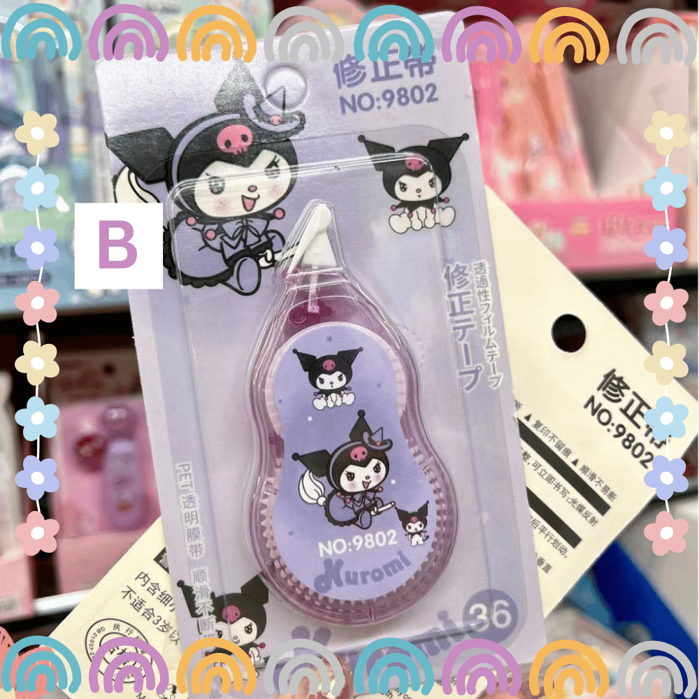 Cute decorative correction tape for kids school supplies