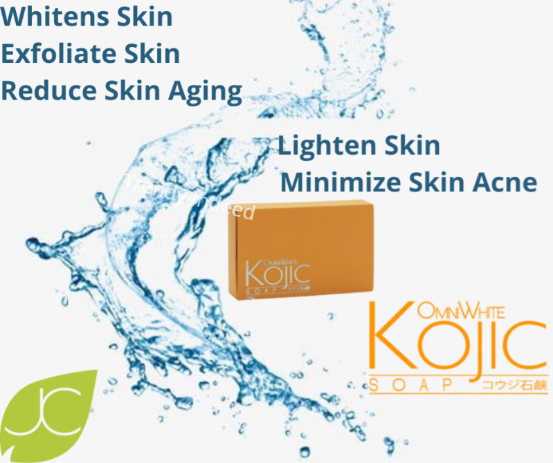 Omni White kojic soap with vitamin E for daily cleansing