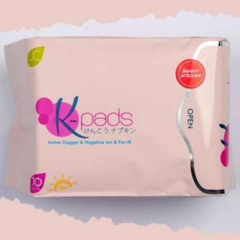 K-Pads sanitary napkins with active oxygen technology