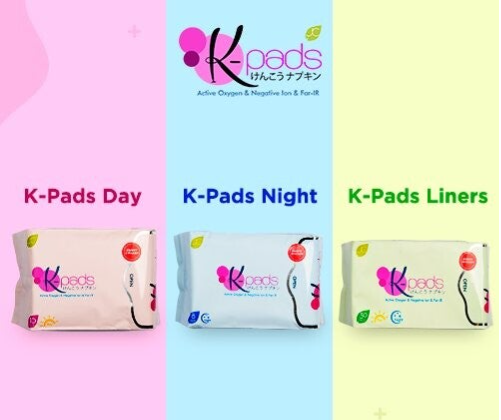 JC Premiere feminine pads with anion and oxygen layer