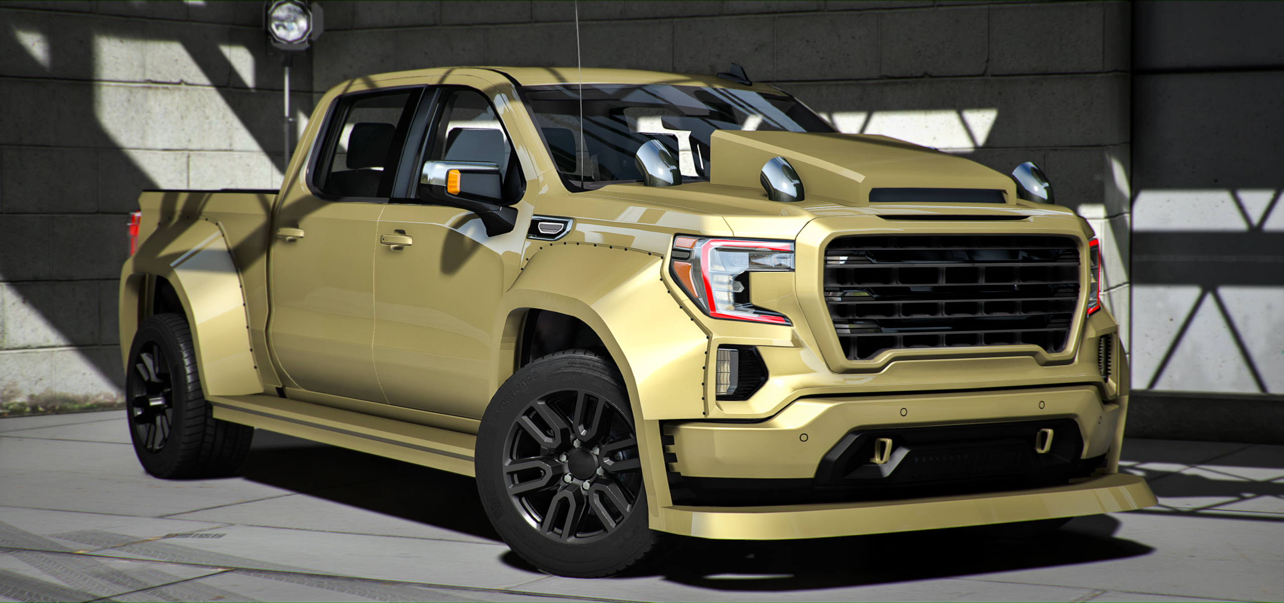 Debadged Rho (Debadged) 2021 GMC Sierra WideBody - Payhip