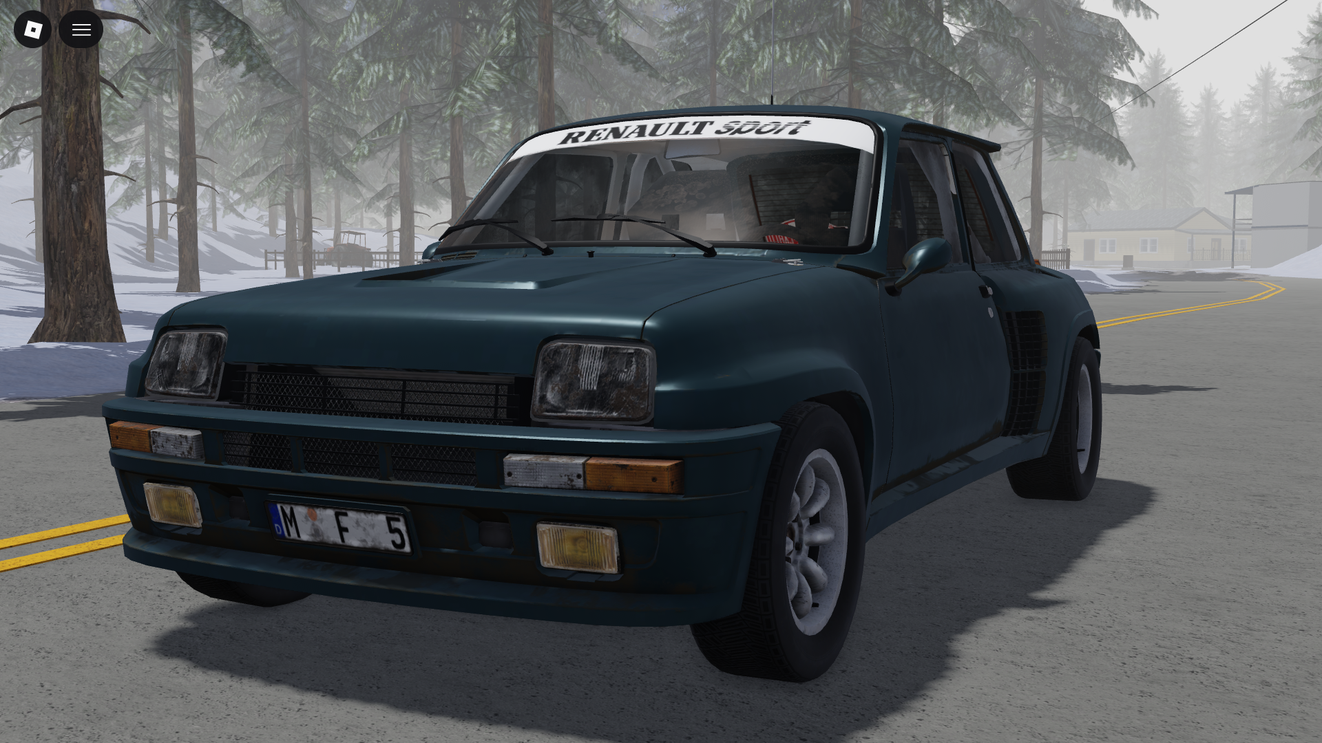1995 Renault 5 Turbo – Roblox Working Rally Hatchback
