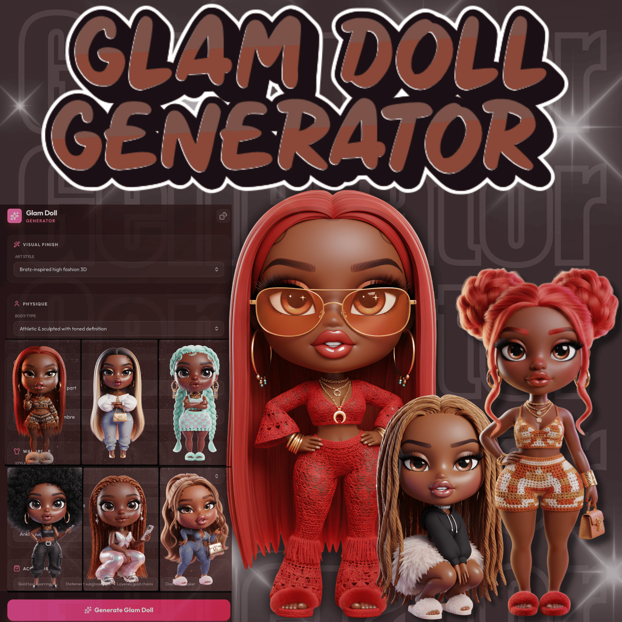 Glam Doll Generator - Payhip