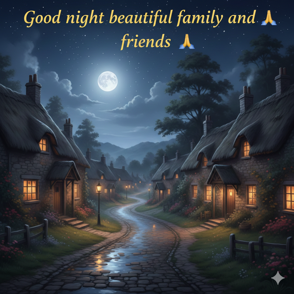A peaceful good night scene - Payhip
