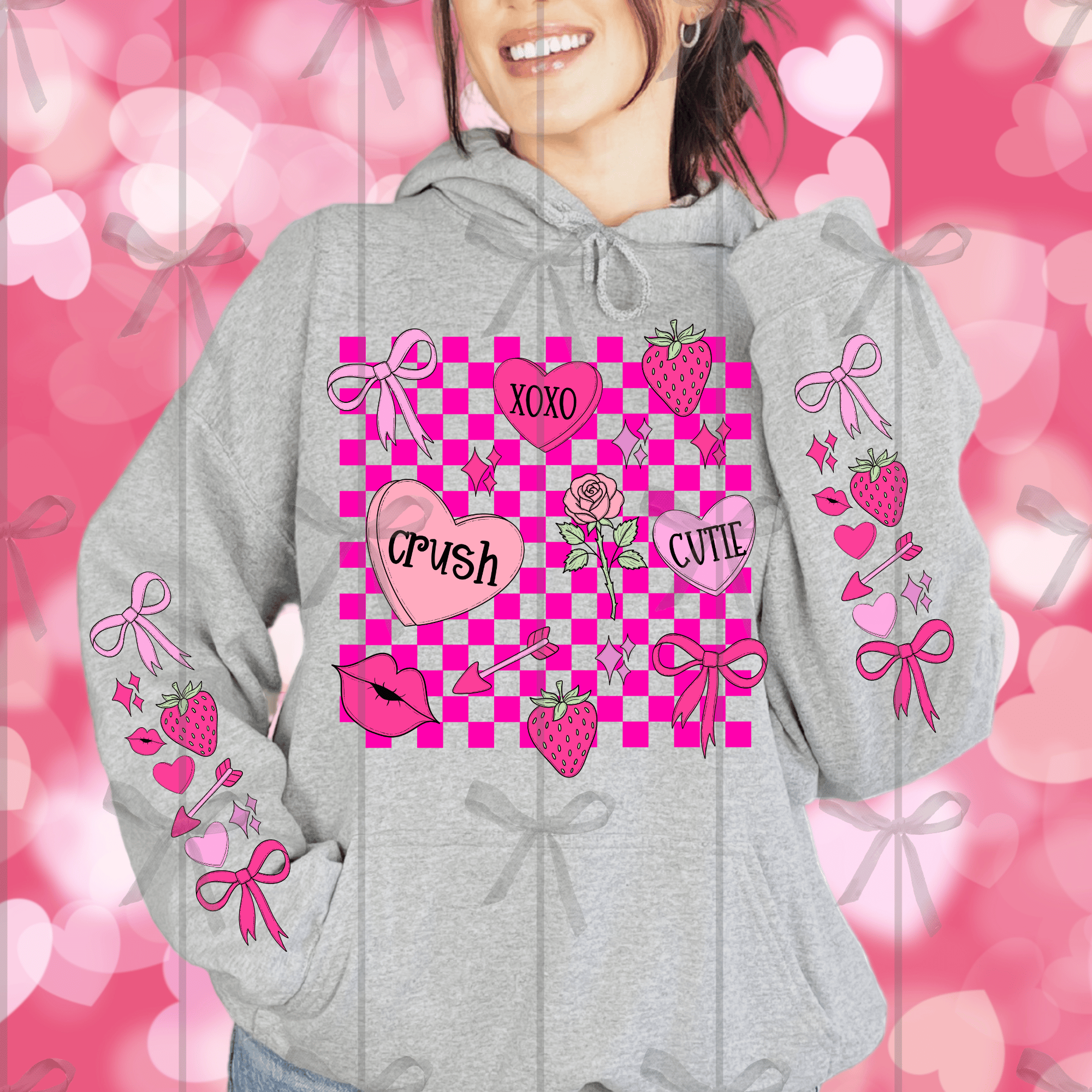 Crush xoxo cutie with pocket or sleeve PNG digital file only - Payhip