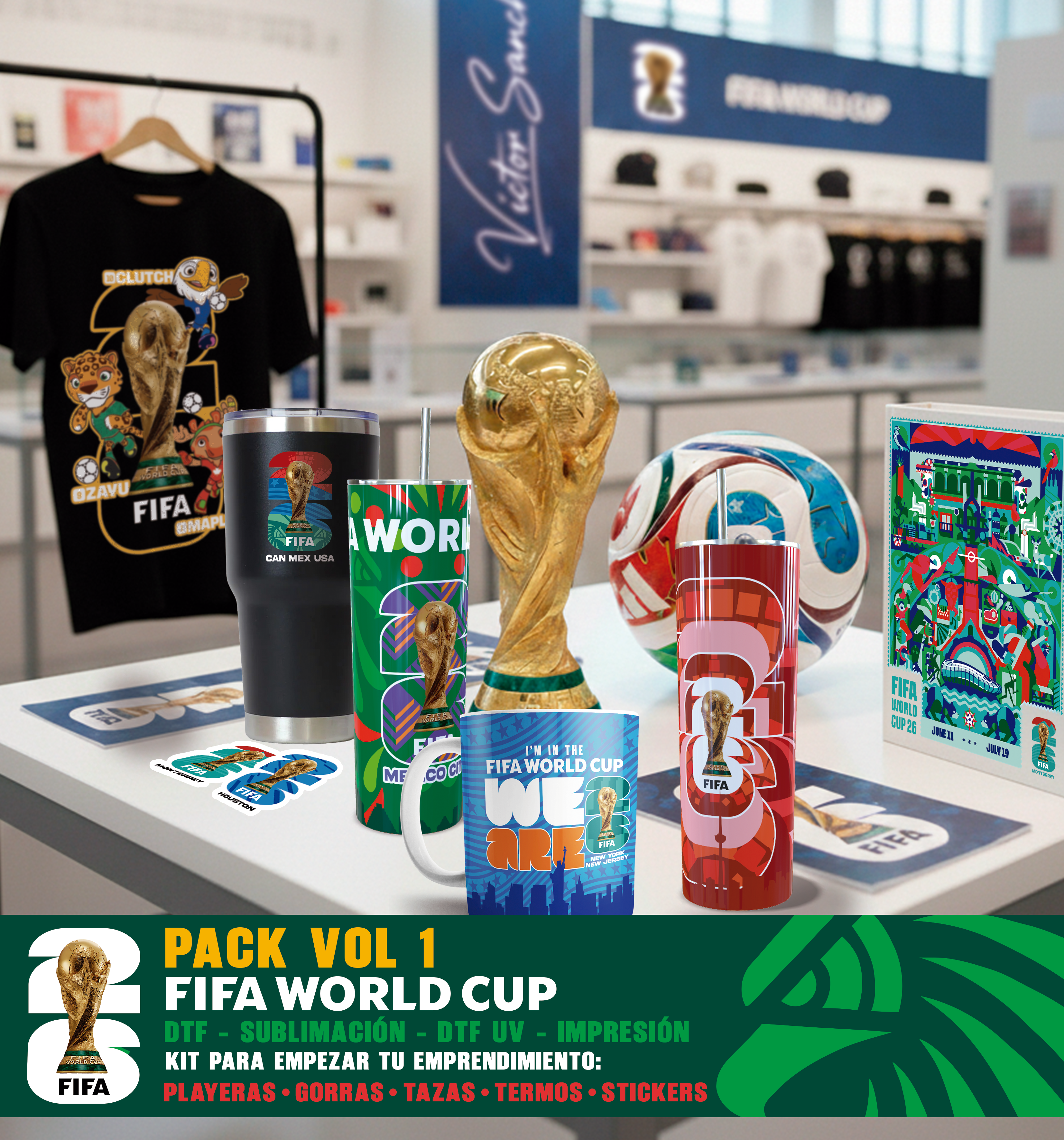 MEGA PACK MUNDIAL FIFA 2026 - Payhip