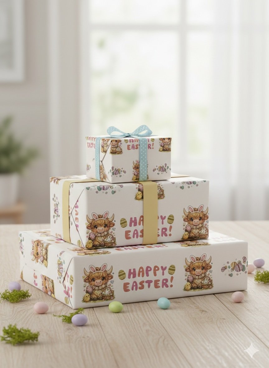 Cute Easter Gift Wrap