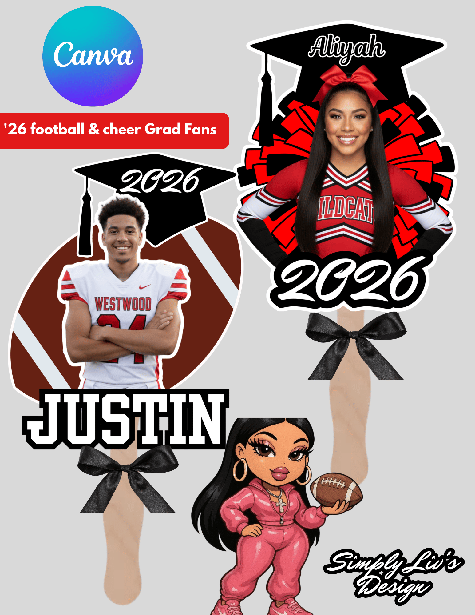 Grad fans football/cheer - Payhip
