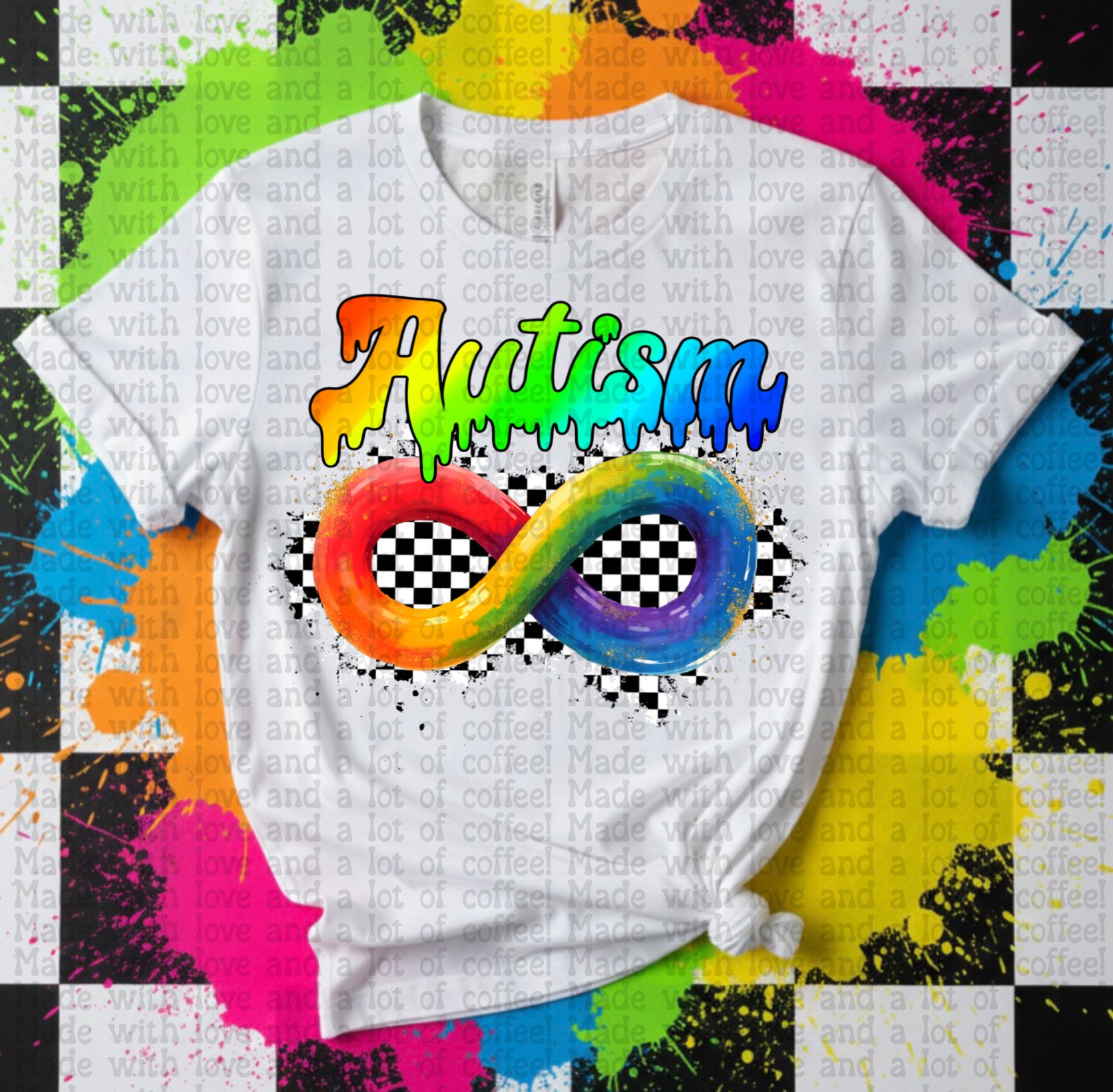 Autism checkered infinity symbol - Payhip
