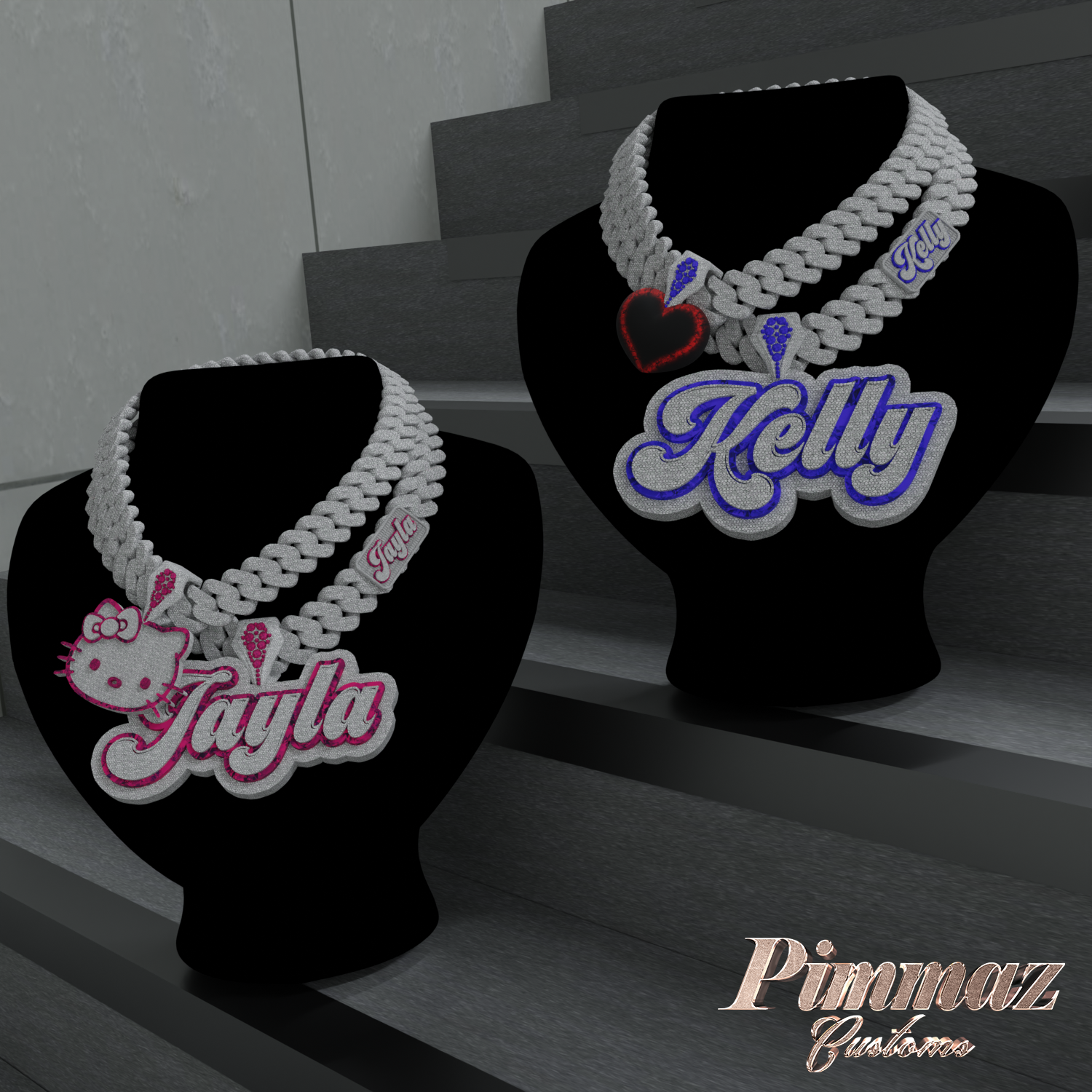 Kelly & Jayla - Custom Chain - Payhip