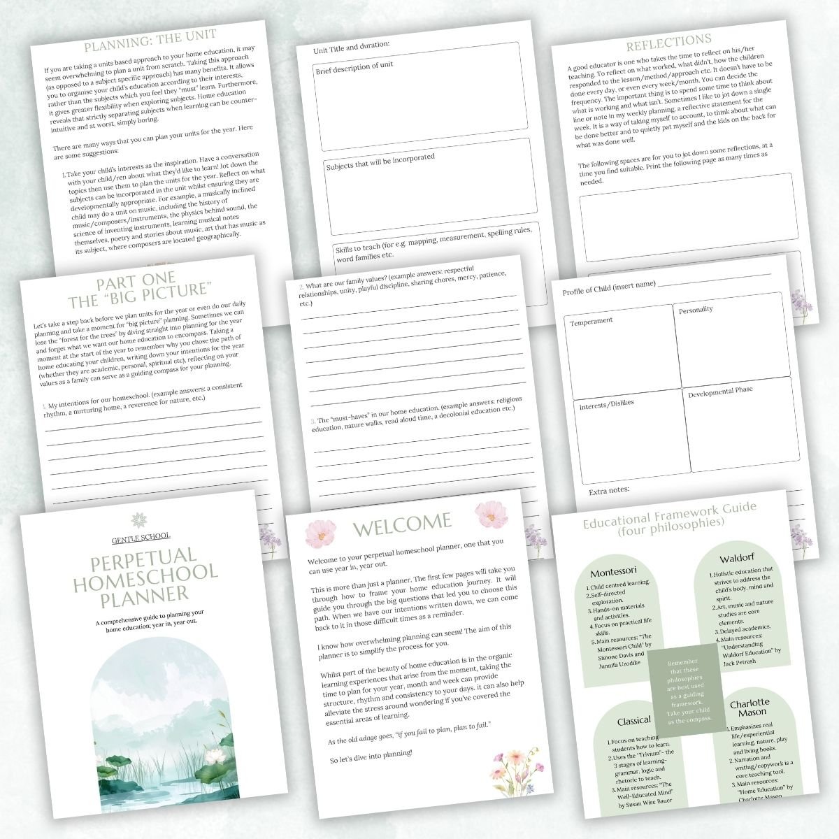 Perpetual Homeschool Planner