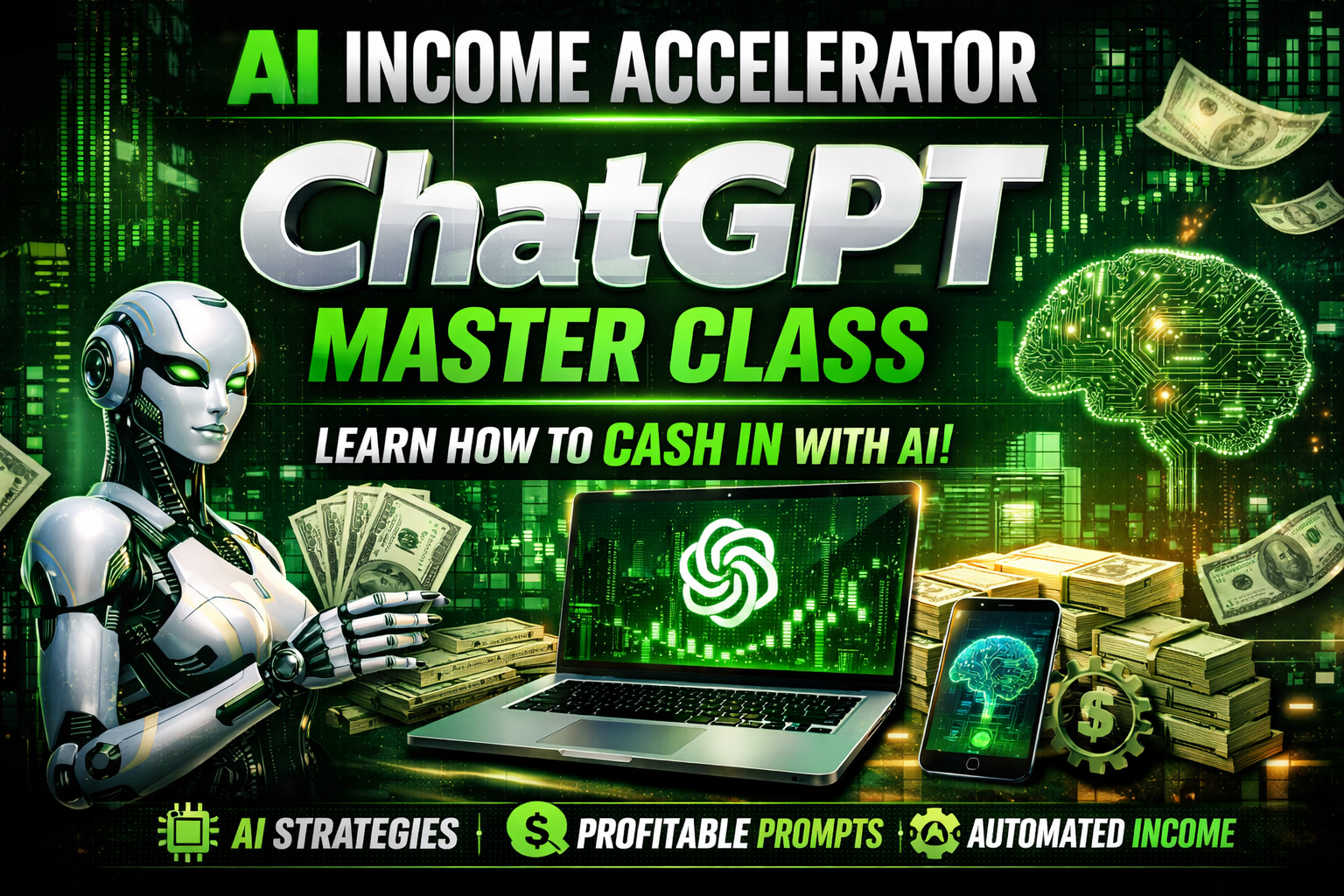The AI Income Accelerator / Turn ChatGPT Into Daily Digital Income - Payhip
