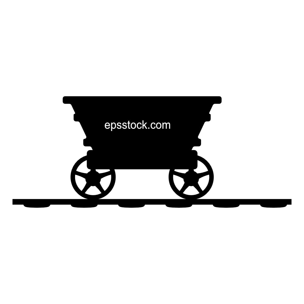 mine cart symbol