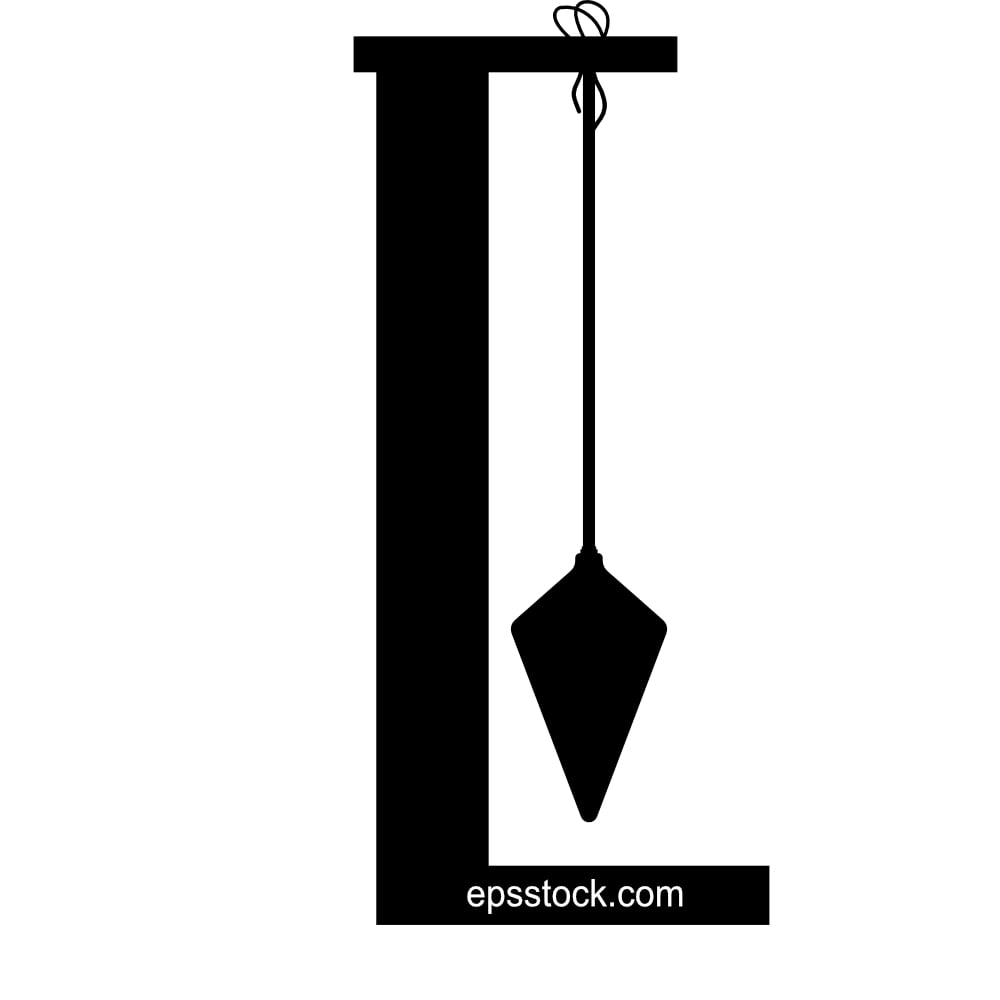 plumb bob construction measuring instrument