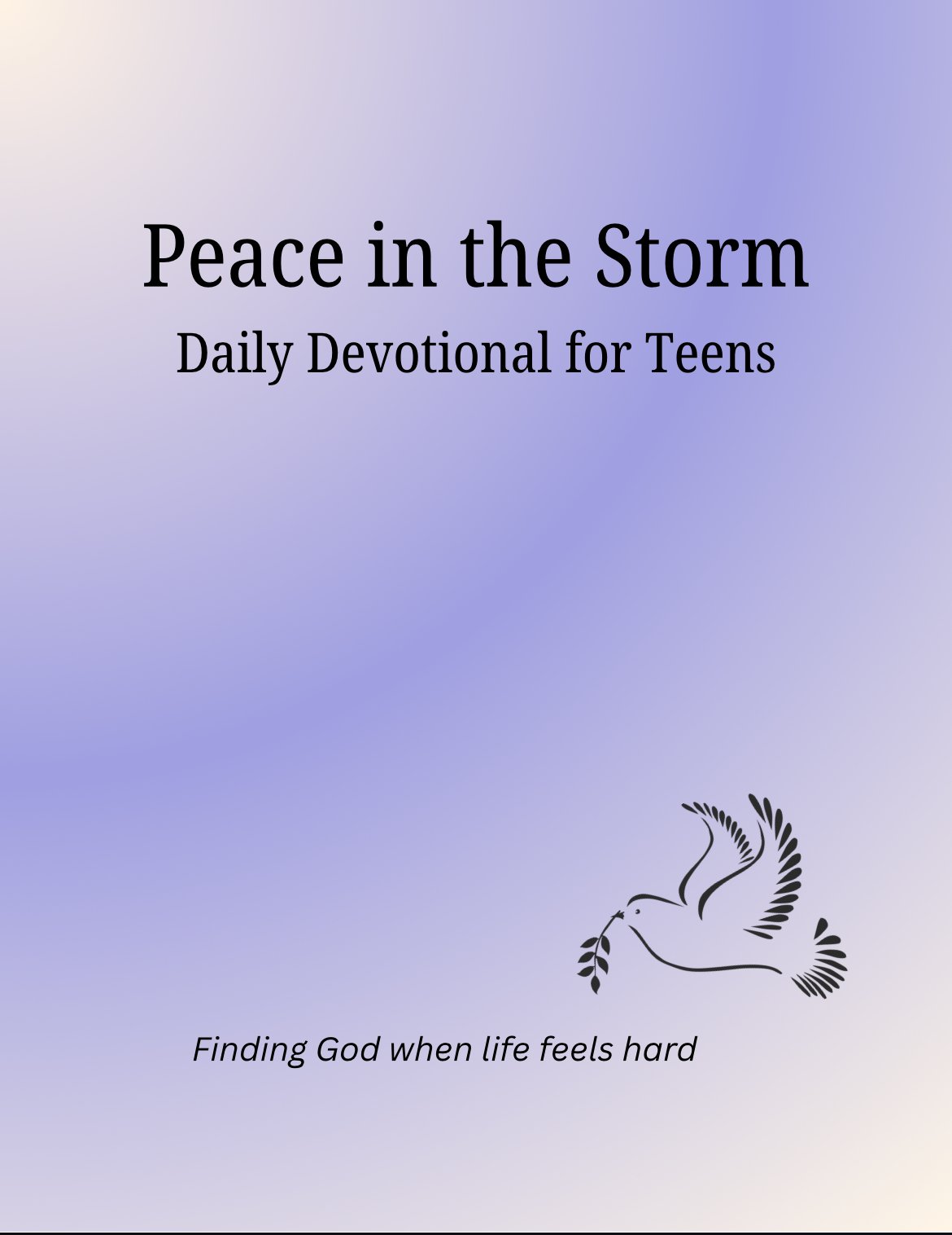 Peace in the Storm – A 30-Day Devotional Journal for Teens Finding God ...