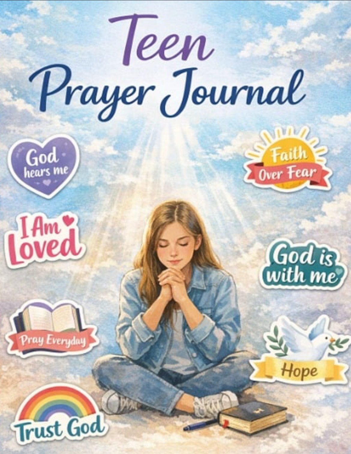 Peace in the Storm Teen Prayer Journal A safe place to pray, reflect ...