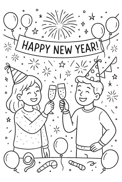 Seasonal Coloring pages perfect for kids and adults