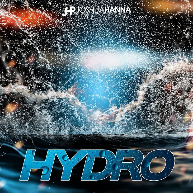 Hydro, Swimming, Photoshop Template, Digital Background, Sports Design, Banner, Poster, Teams, Schools, Photo Day, Media Day, Epic, Modern, Cool, Edgy