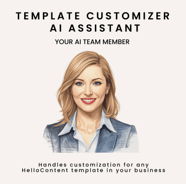 Ada, The Template Customizer AI Assistant - Payhip
