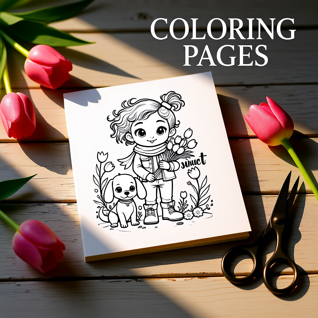 Simply Sweet Downloads - Coloring Pages & Digi Stamps