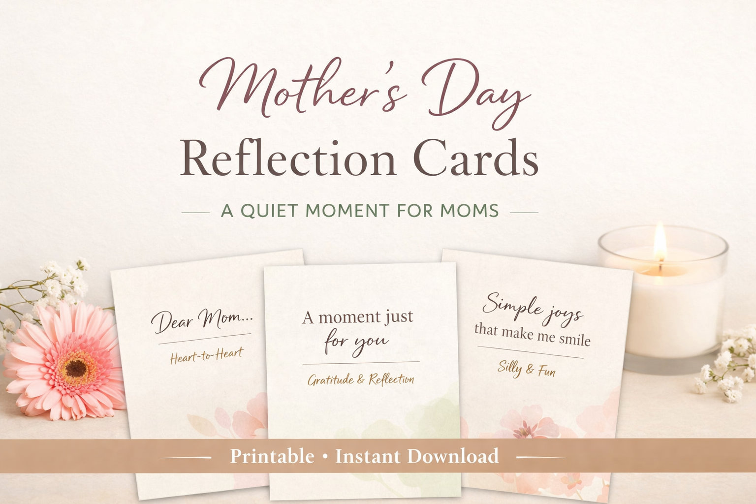 Relection Card Mother's Day Reflection Cards - Payhip