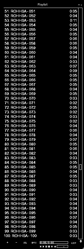 SECOND LIST OF TRACKS AND FILES IN THE SOUND PACK LOW END IMPACTS VOLUME ONE