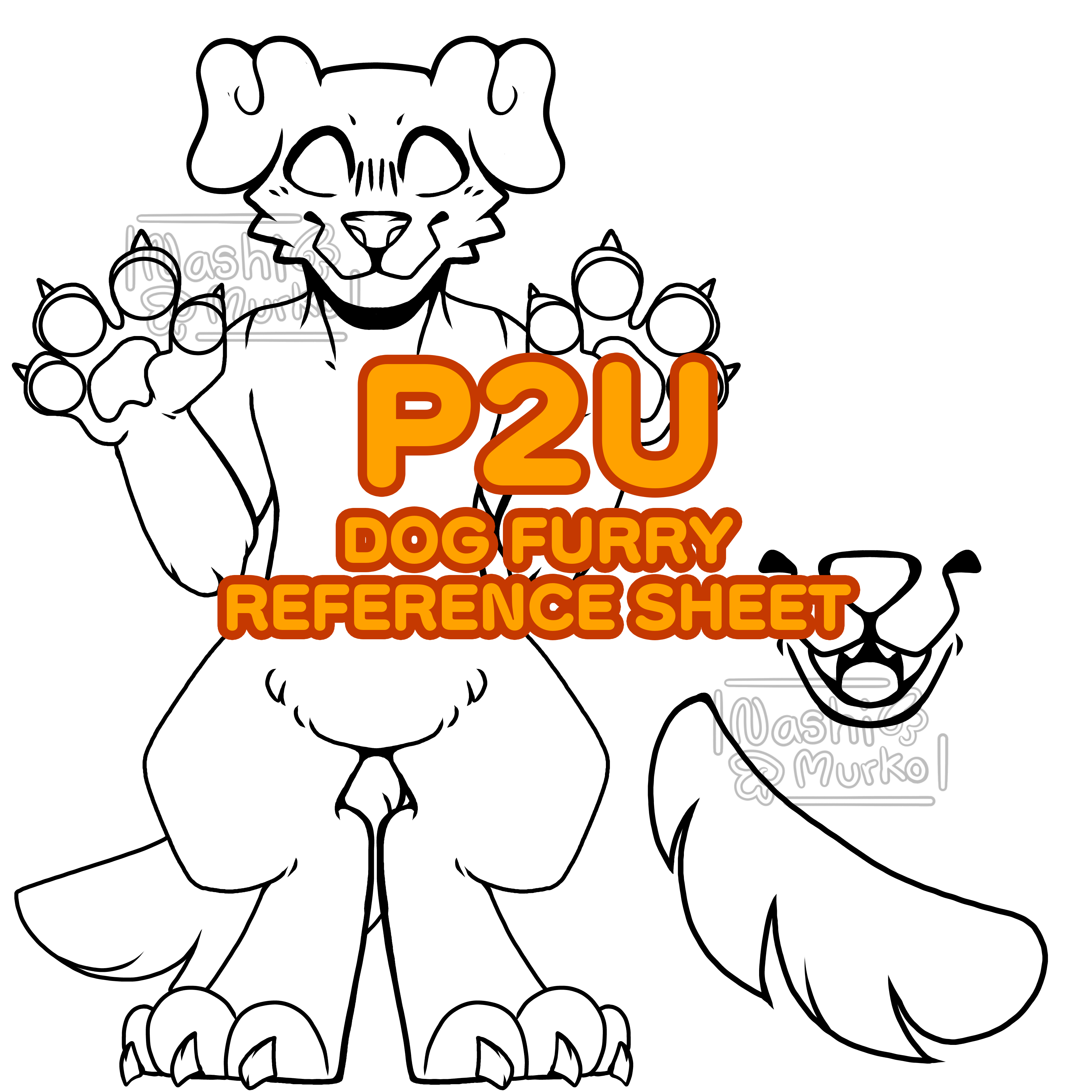 Dog Fursona Base - Payhip