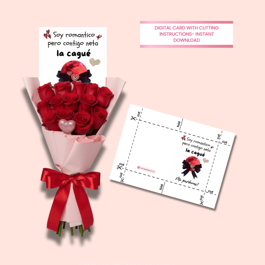 Corridos Sad Boy Apology Card