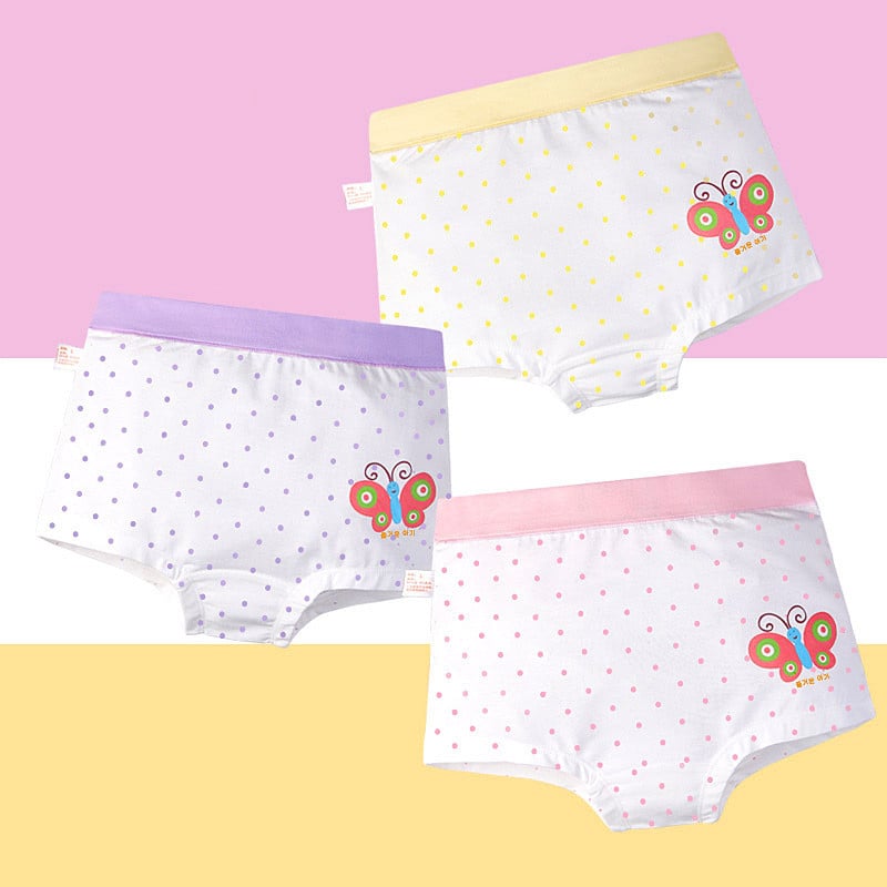 Comfortable cotton cartoon underwear for everyday kids wear
